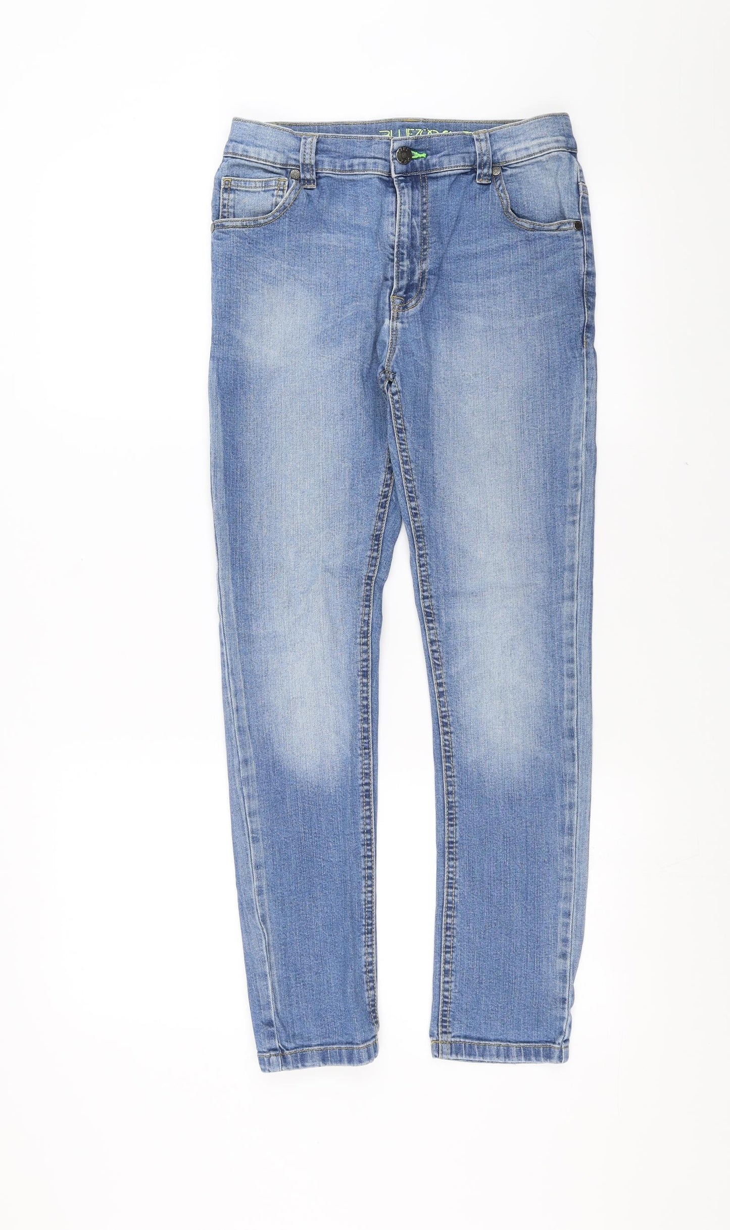Blue Zoo Boys Blue  Denim Skinny Jeans Size 13 Years