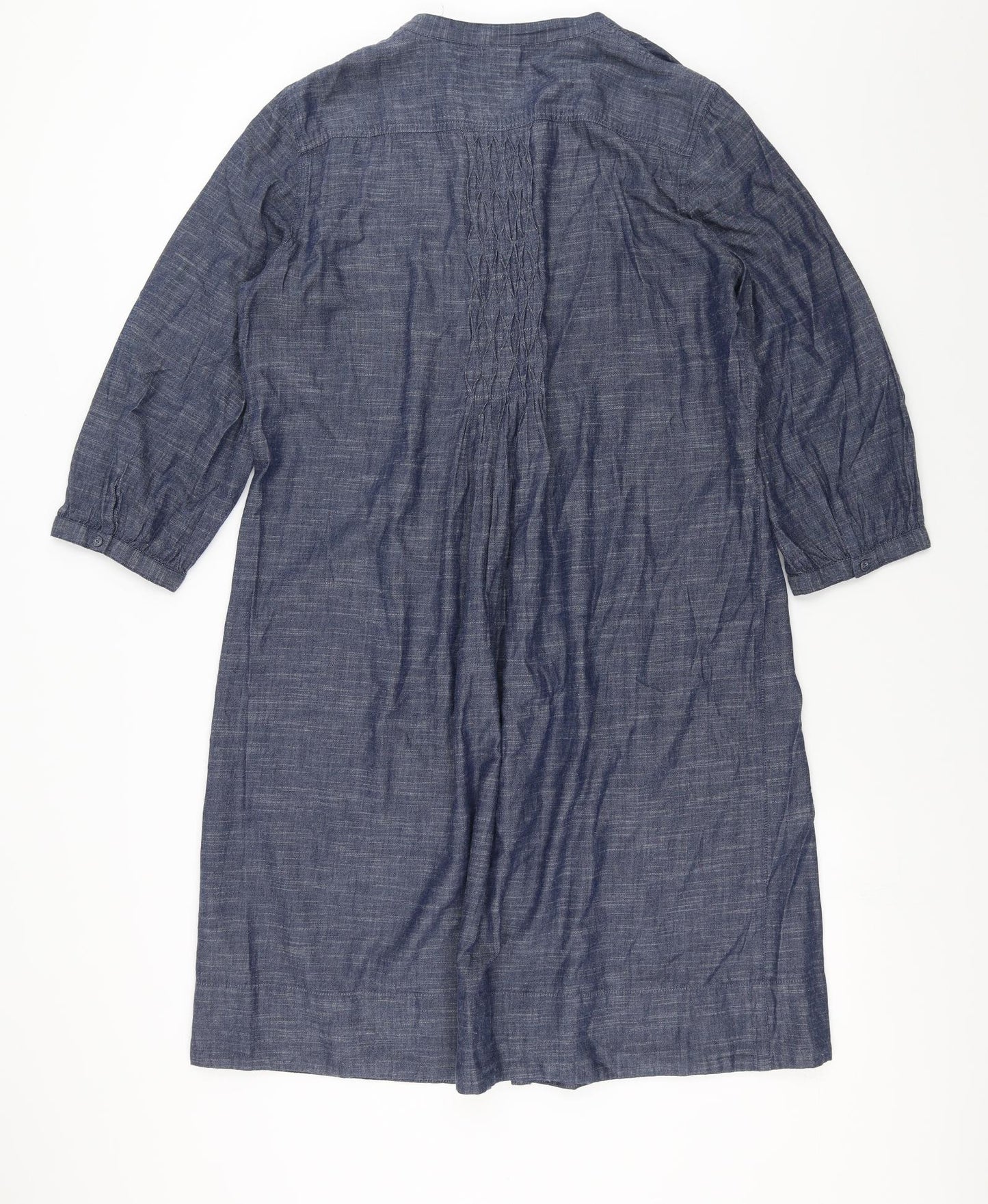 EAST Womens Blue  Denim Shirt Dress  Size 16