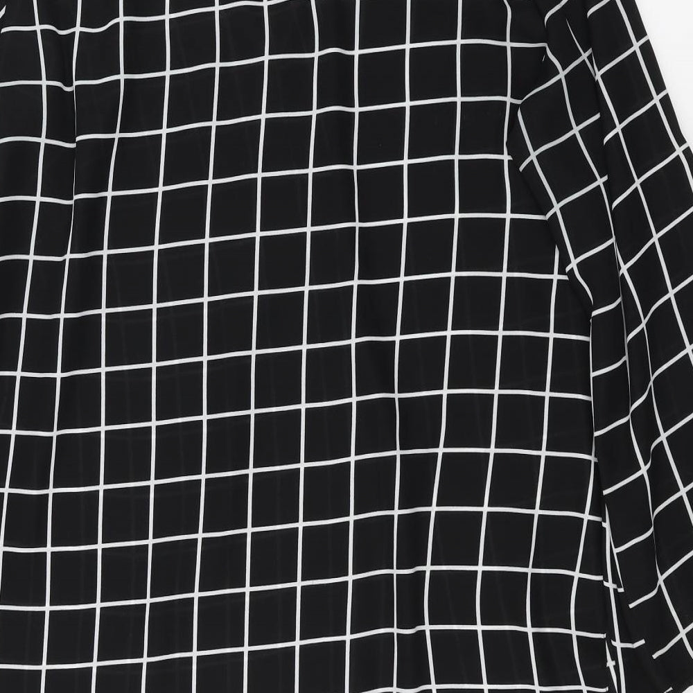 Papaya Womens Blue Check  Shirt Dress  Size 18