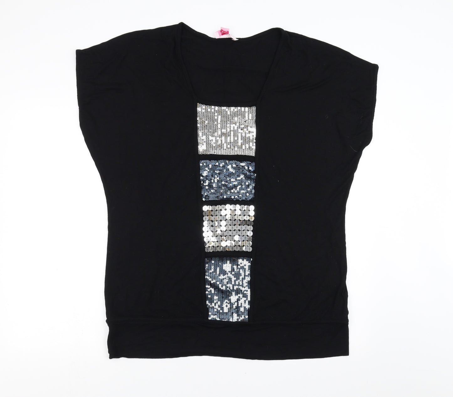 Simply Be Womens Black   Basic Blouse Size 20  - Sequin