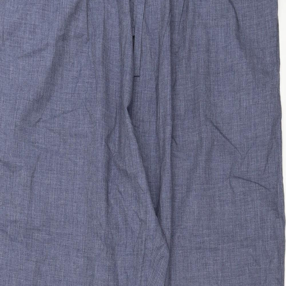 Matalan Mens Blue Solid   Pyjama Pants Size XL
