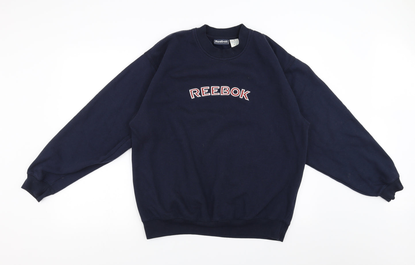 Reebok Mens Blue   Pullover Sweatshirt Size M