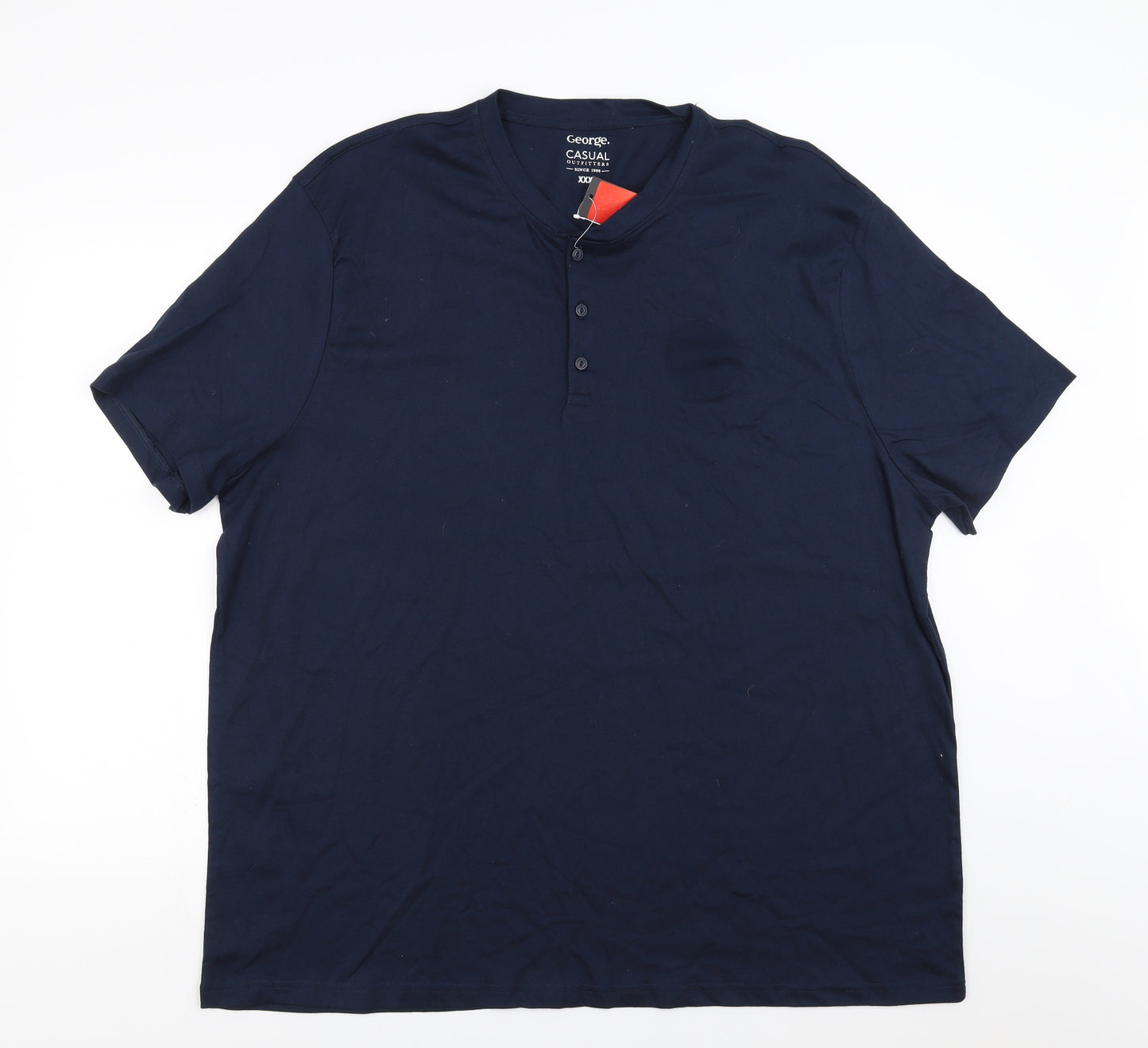 George Mens Blue    T-Shirt Size 3XL