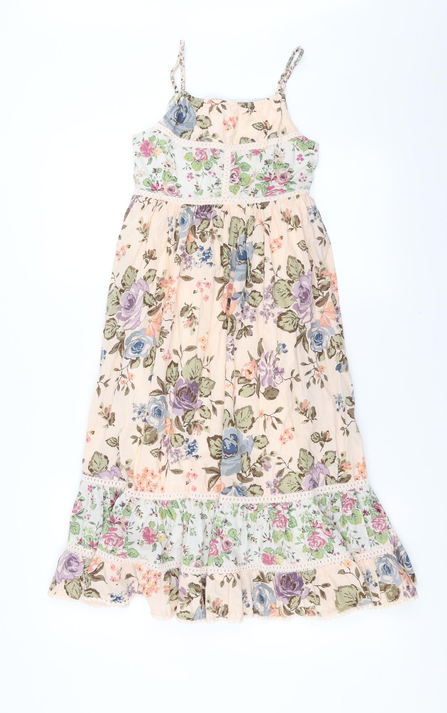 NEXT Girls Pink Floral  Maxi  Size 8 Years