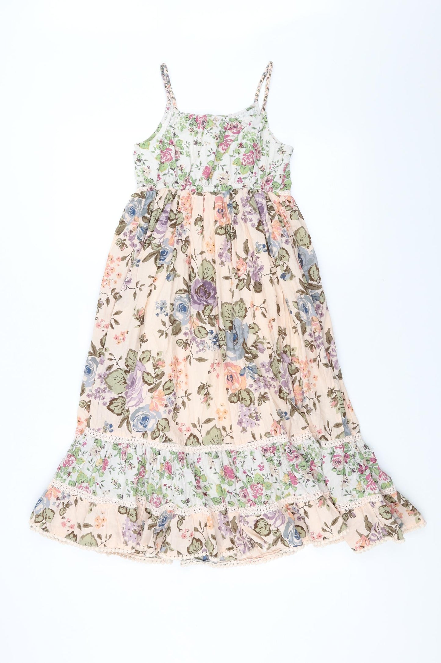 NEXT Girls Pink Floral  Maxi  Size 8 Years