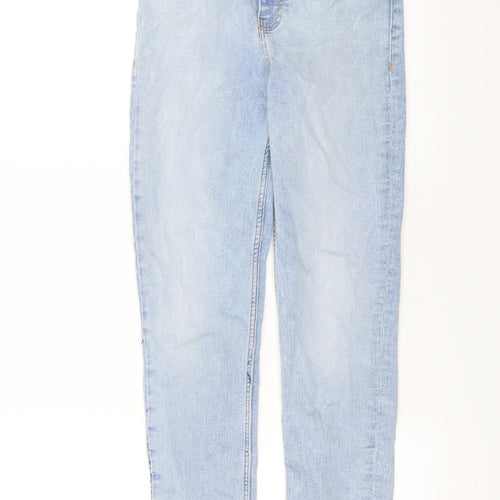 Zara Womens Blue  Denim Skinny Jeans Size 6 L27 in