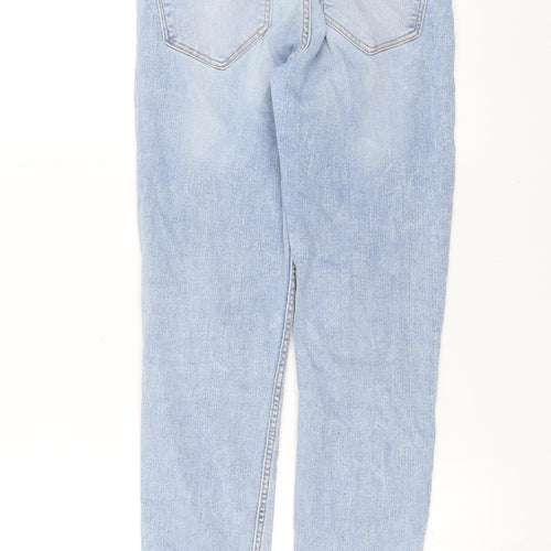 Zara Womens Blue  Denim Skinny Jeans Size 6 L27 in