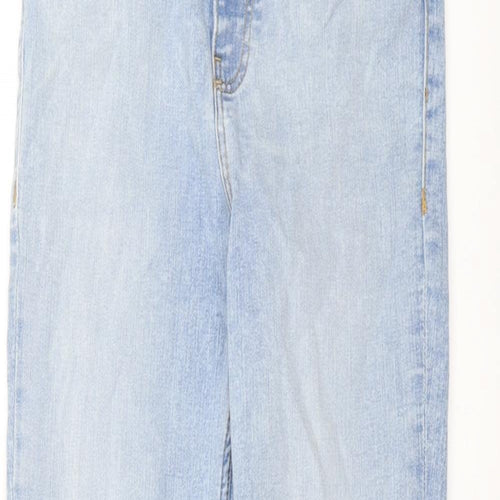 Zara Womens Blue  Denim Skinny Jeans Size 6 L27 in