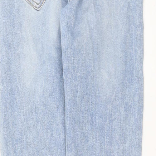 Zara Womens Blue  Denim Skinny Jeans Size 6 L27 in