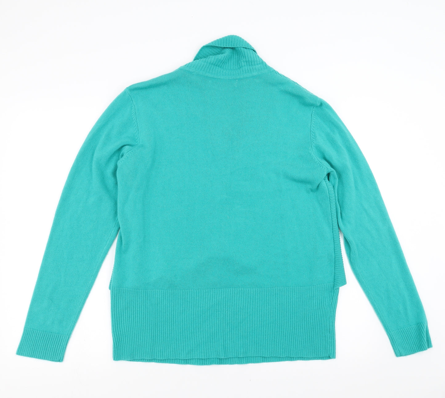 Cashmasoft Womens Green   Pullover Jumper Size XL