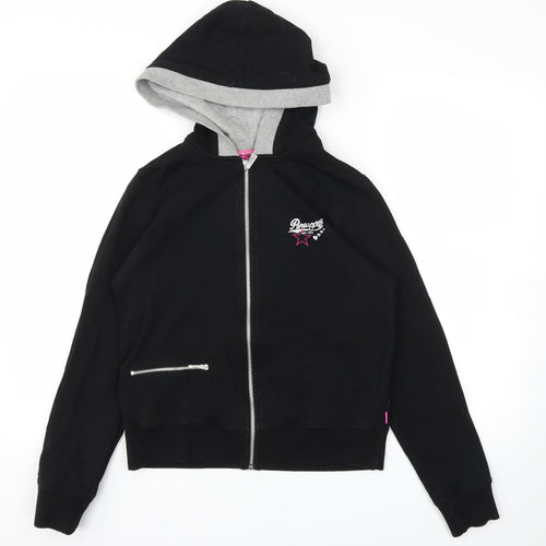 pinapple Womens Black   Full Zip Jumper Size 12