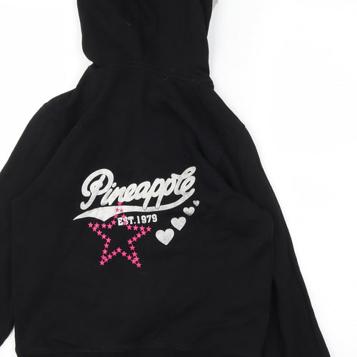 pinapple Womens Black   Full Zip Jumper Size 12