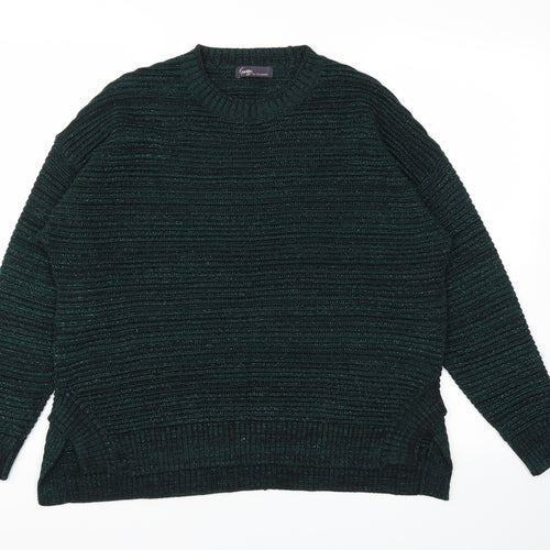 M&S Womens Green   Pullover Jumper Size 14
