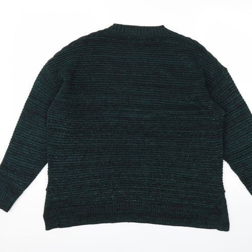 M&S Womens Green   Pullover Jumper Size 14