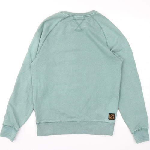 Fat Face Mens Green   Pullover Sweatshirt Size XS