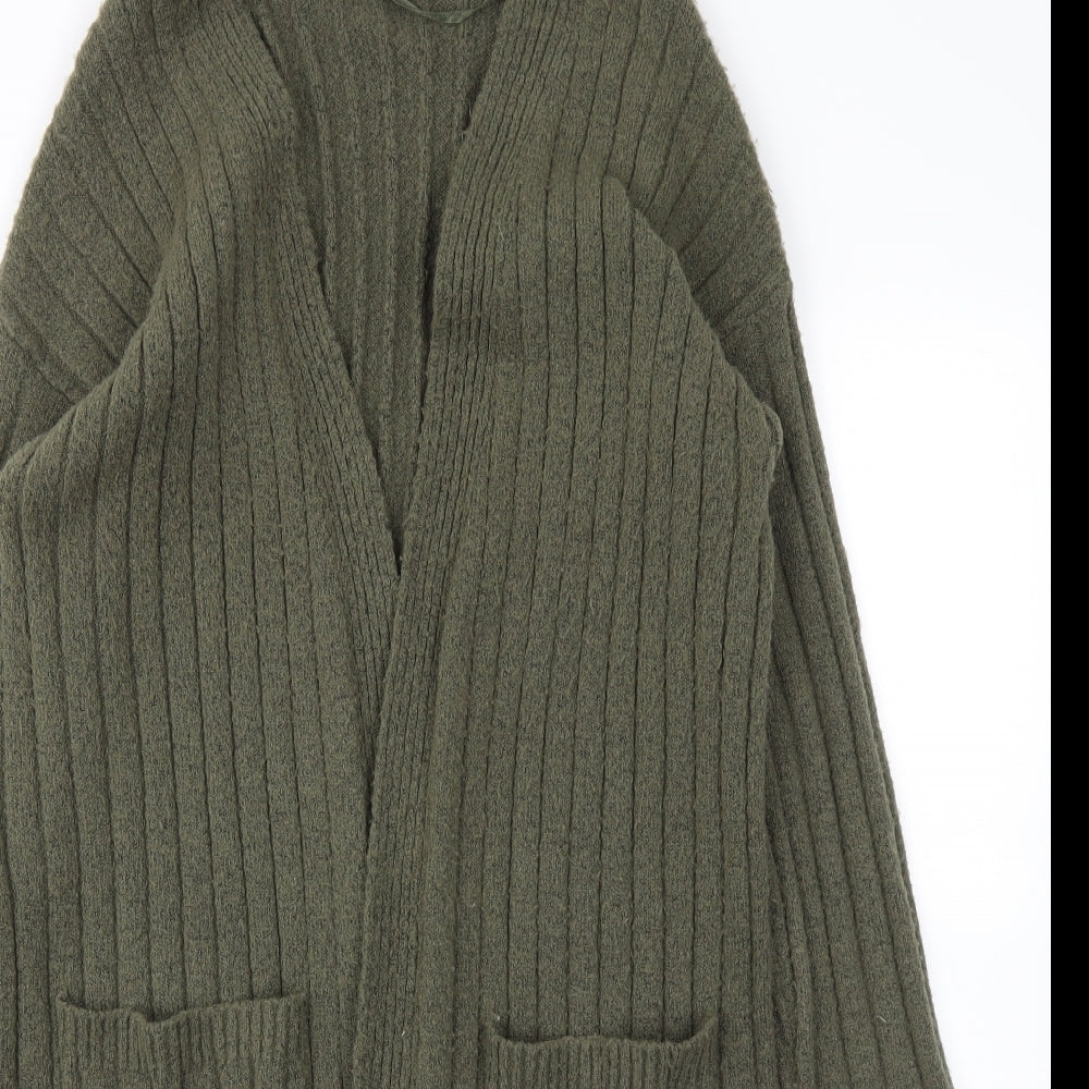 Primark Womens Green   Cardigan Jumper Size S