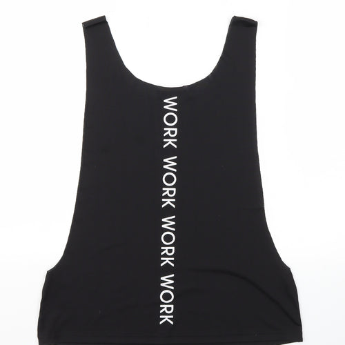SHEIN  Womens Black   Basic Tank Size S