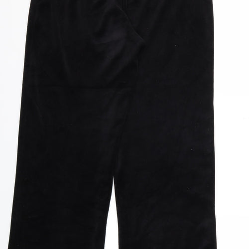 Secret Womens Black   Trousers  Size 16 L30 in