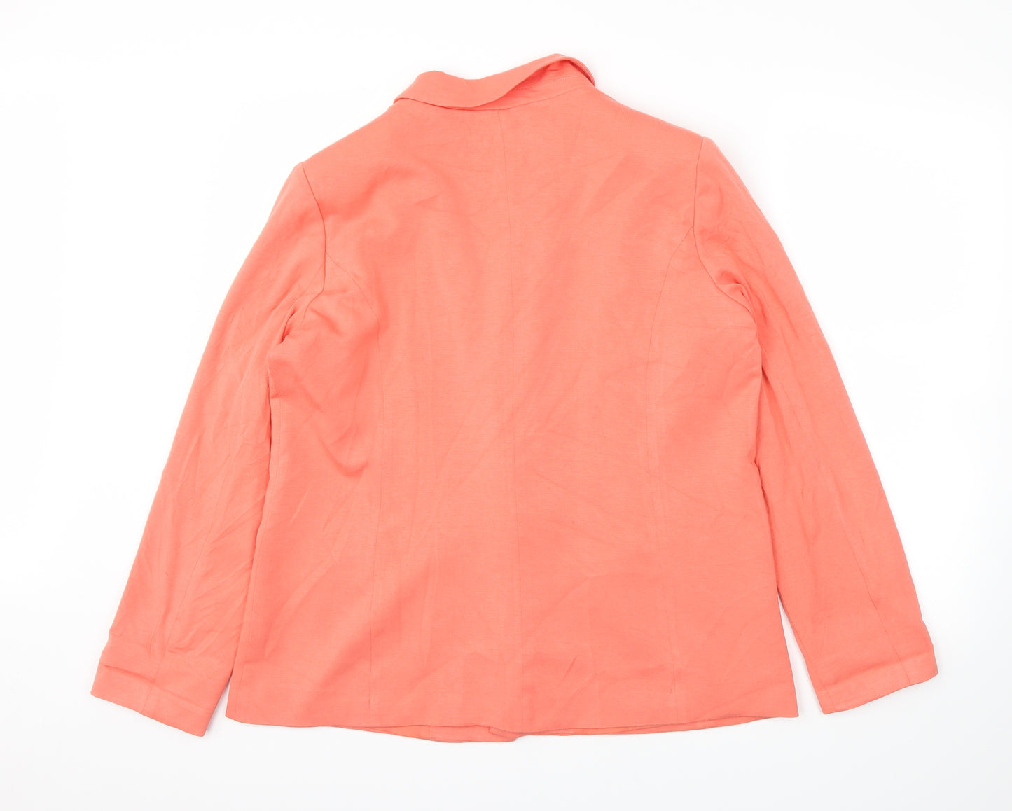 Oasis Womens Orange   Jacket Blazer Size 16