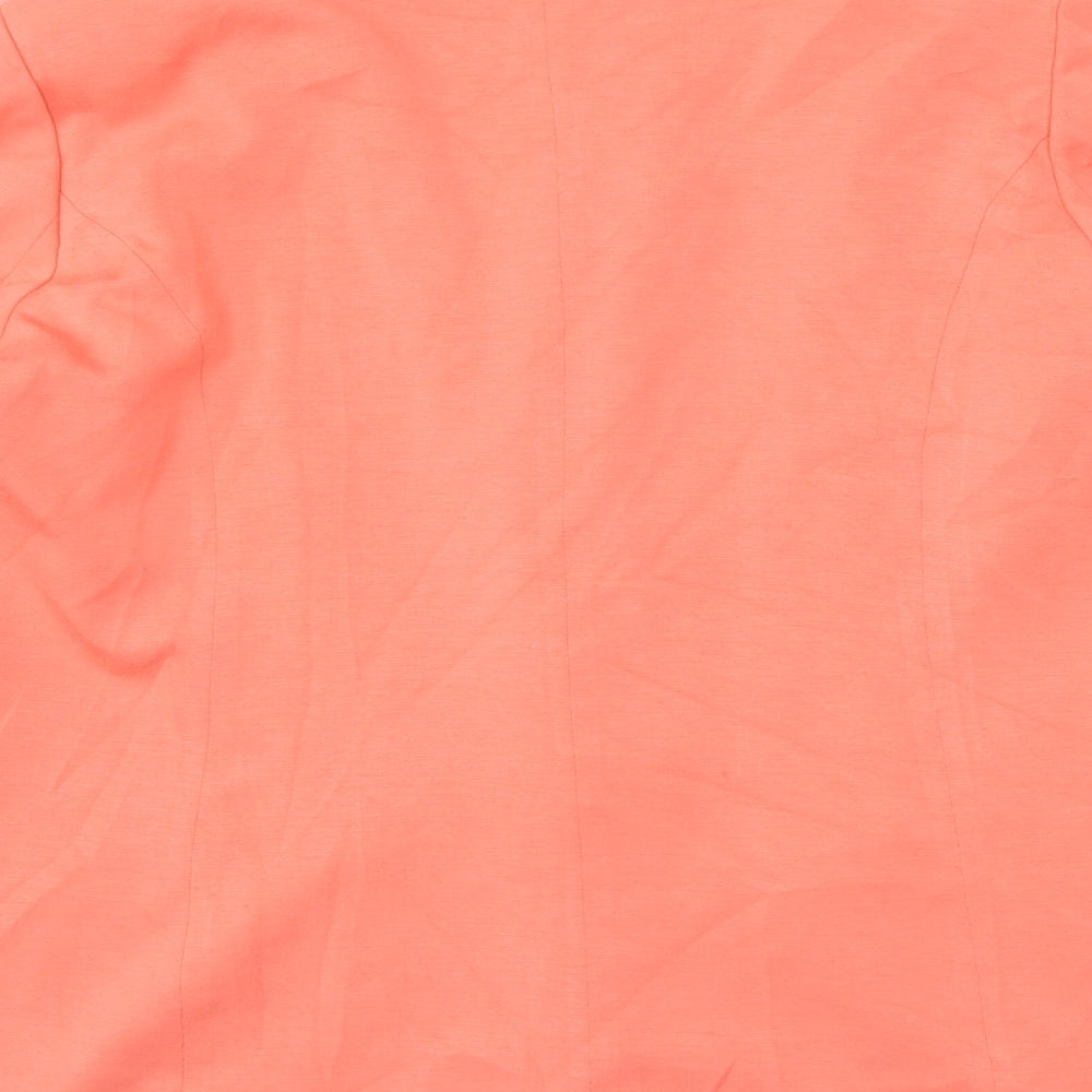 Oasis Womens Orange   Jacket Blazer Size 16