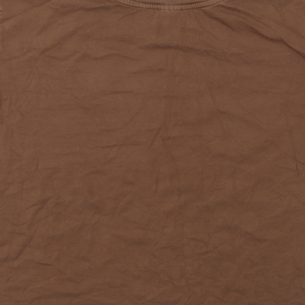 B&C  Mens Brown    T-Shirt Size M