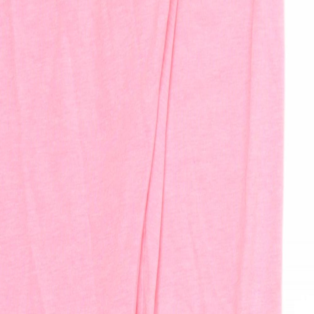 River Island Girls Pink   Jegging Trousers Size 11-12 Years