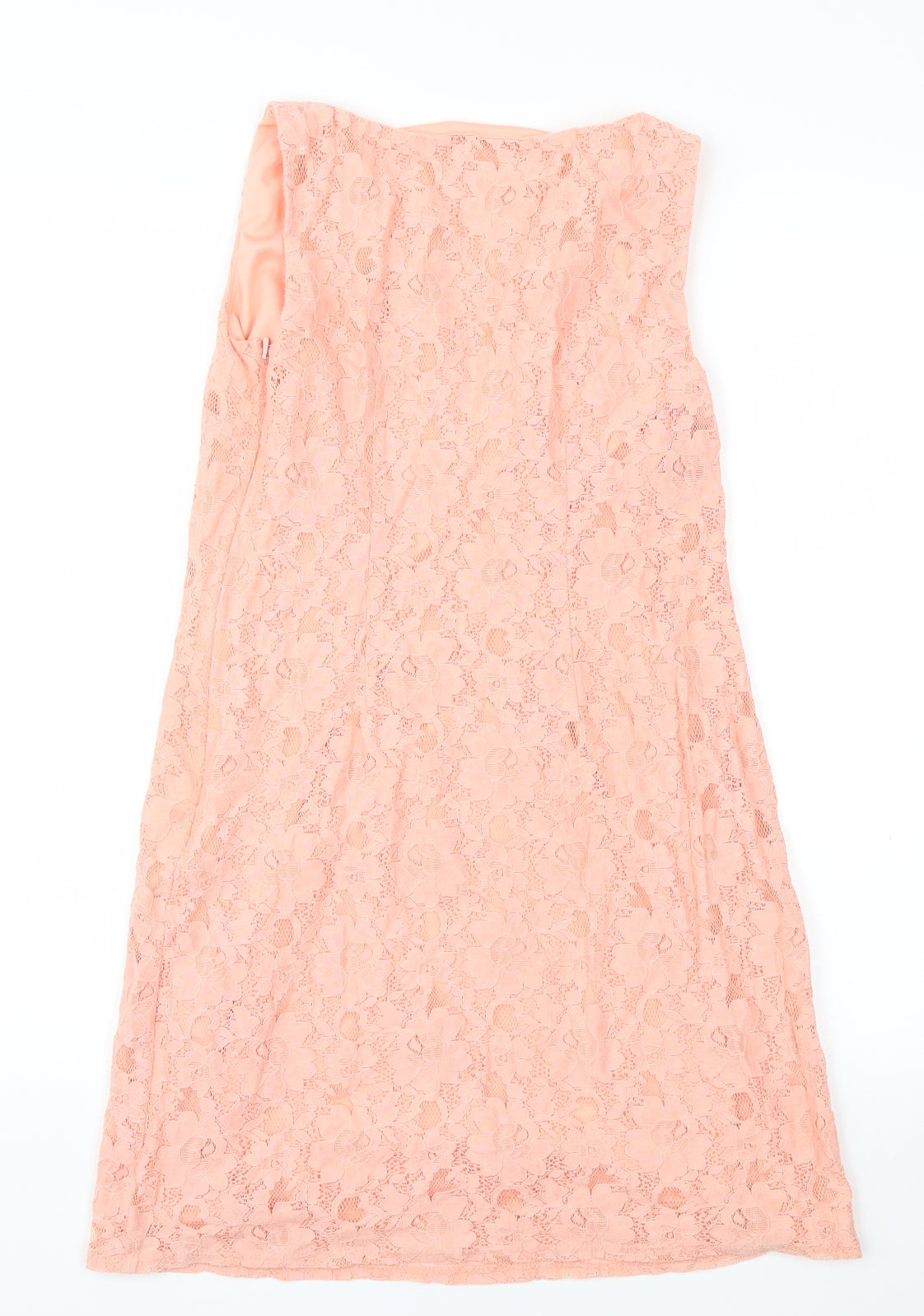 F&F Womens Pink Floral  A-Line  Size 6