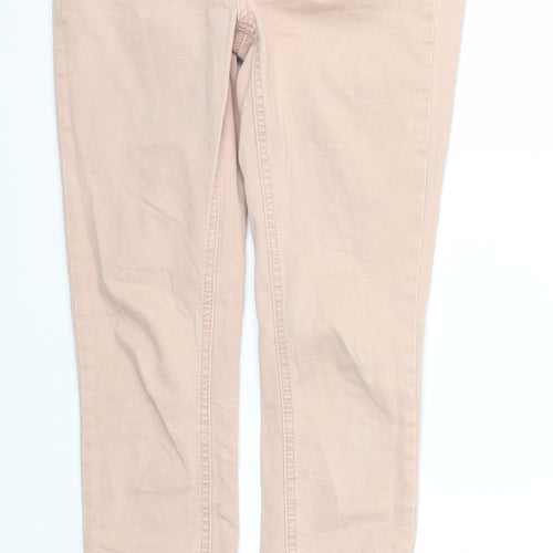 Preworn Womens Pink   Skinny Jeans Size 8 L28 in