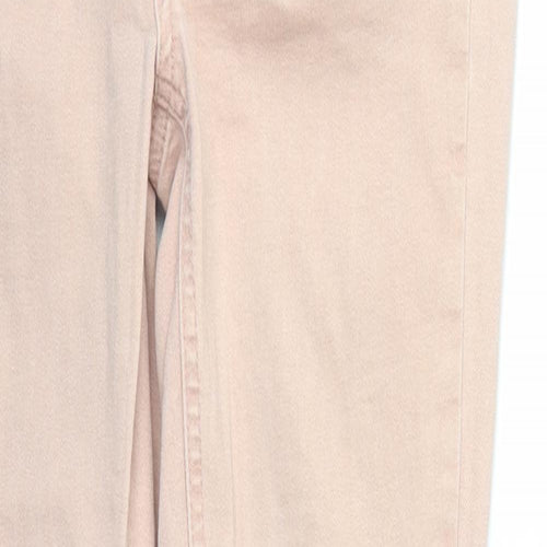 Preworn Womens Pink   Skinny Jeans Size 8 L28 in