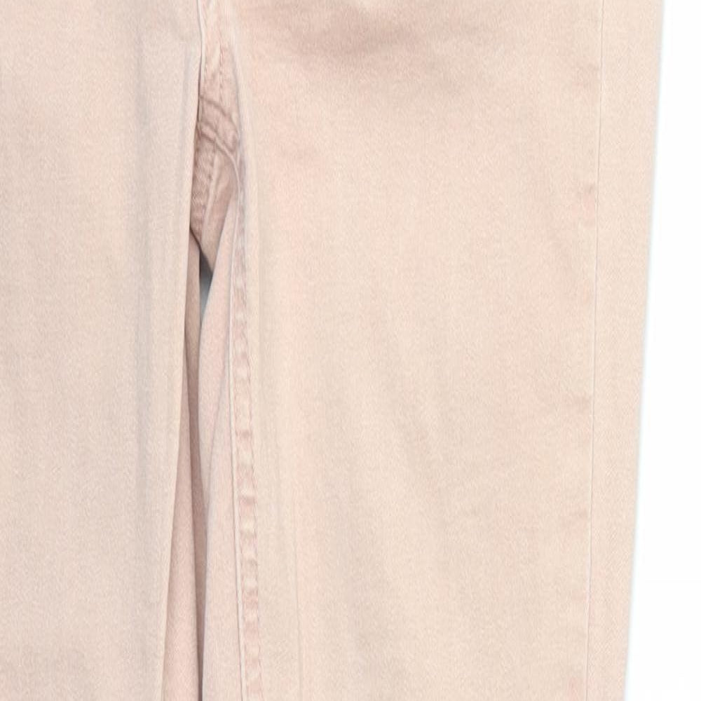 Preworn Womens Pink   Skinny Jeans Size 8 L28 in