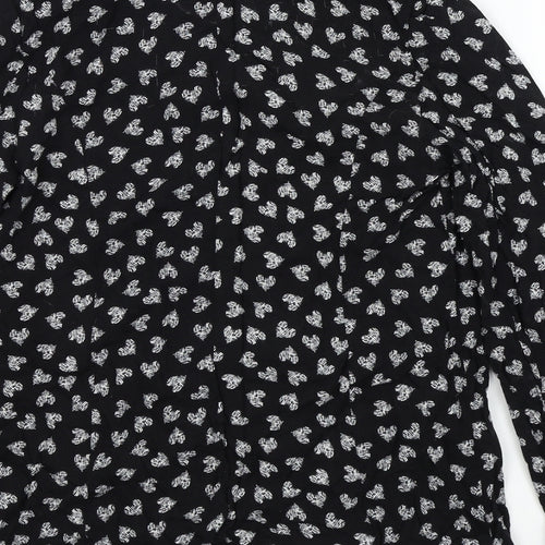Primark Womens Black Geometric  Jacket  Size 12