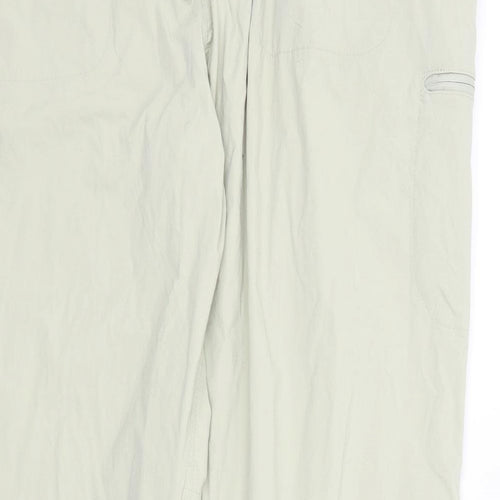 L.L.Bean Womens Beige   Cargo Trousers Size 20 in L30 in