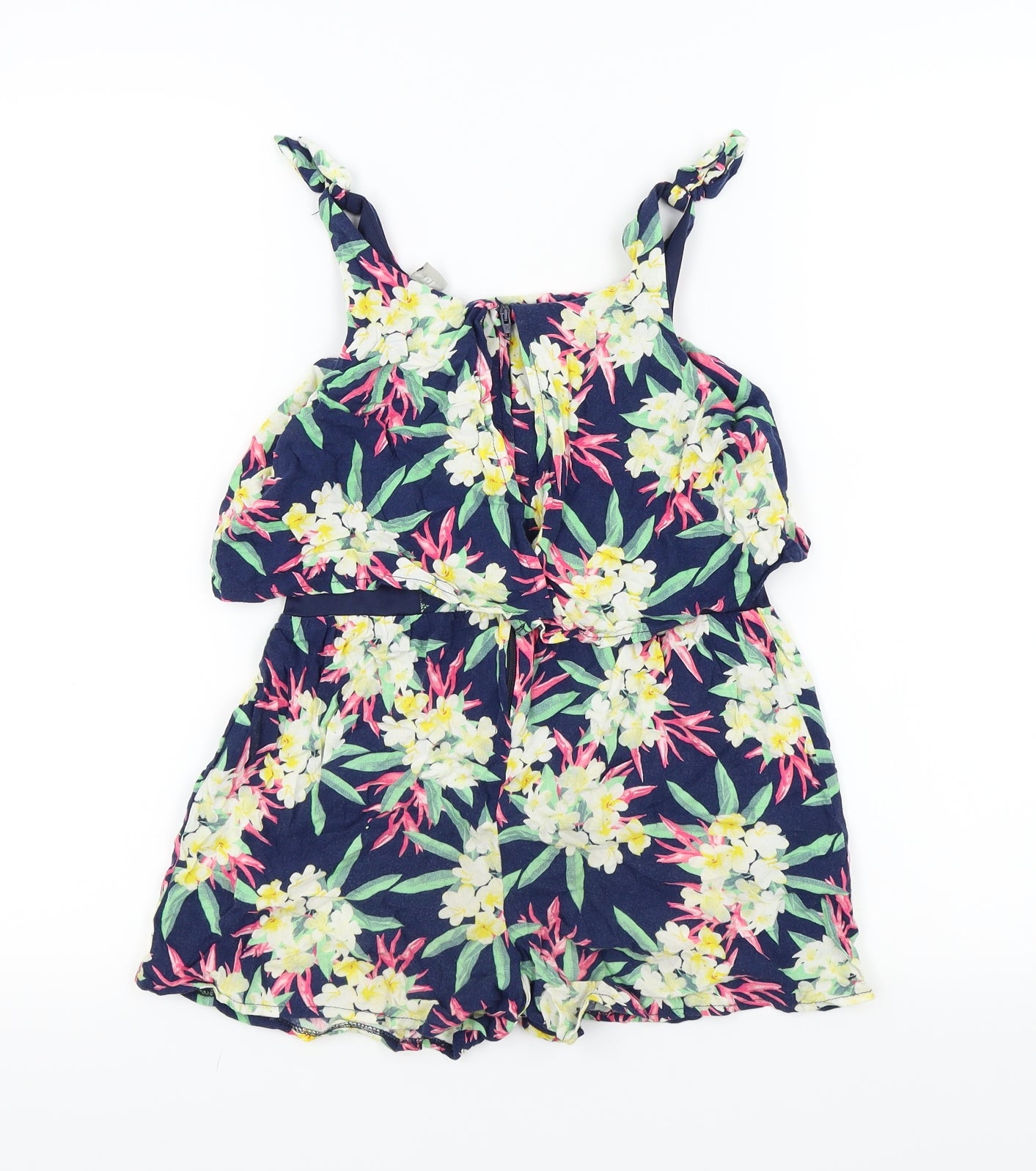 TU Girls Multicoloured Floral  Playsuit One-Piece Size 8 Years