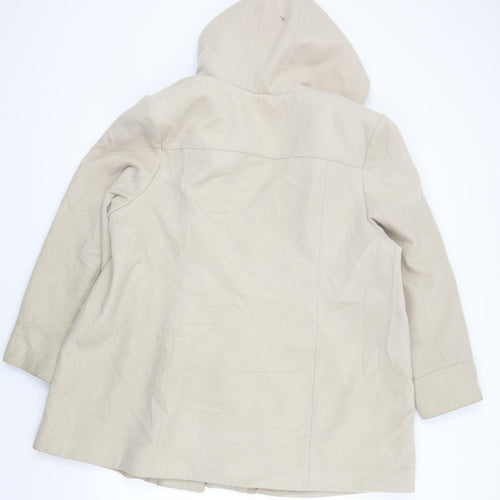Bonmarché Womens Beige   Overcoat Coat Size 24
