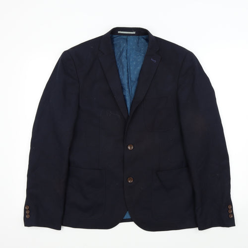 NEXT Mens Blue   Jacket Suit Jacket Size S