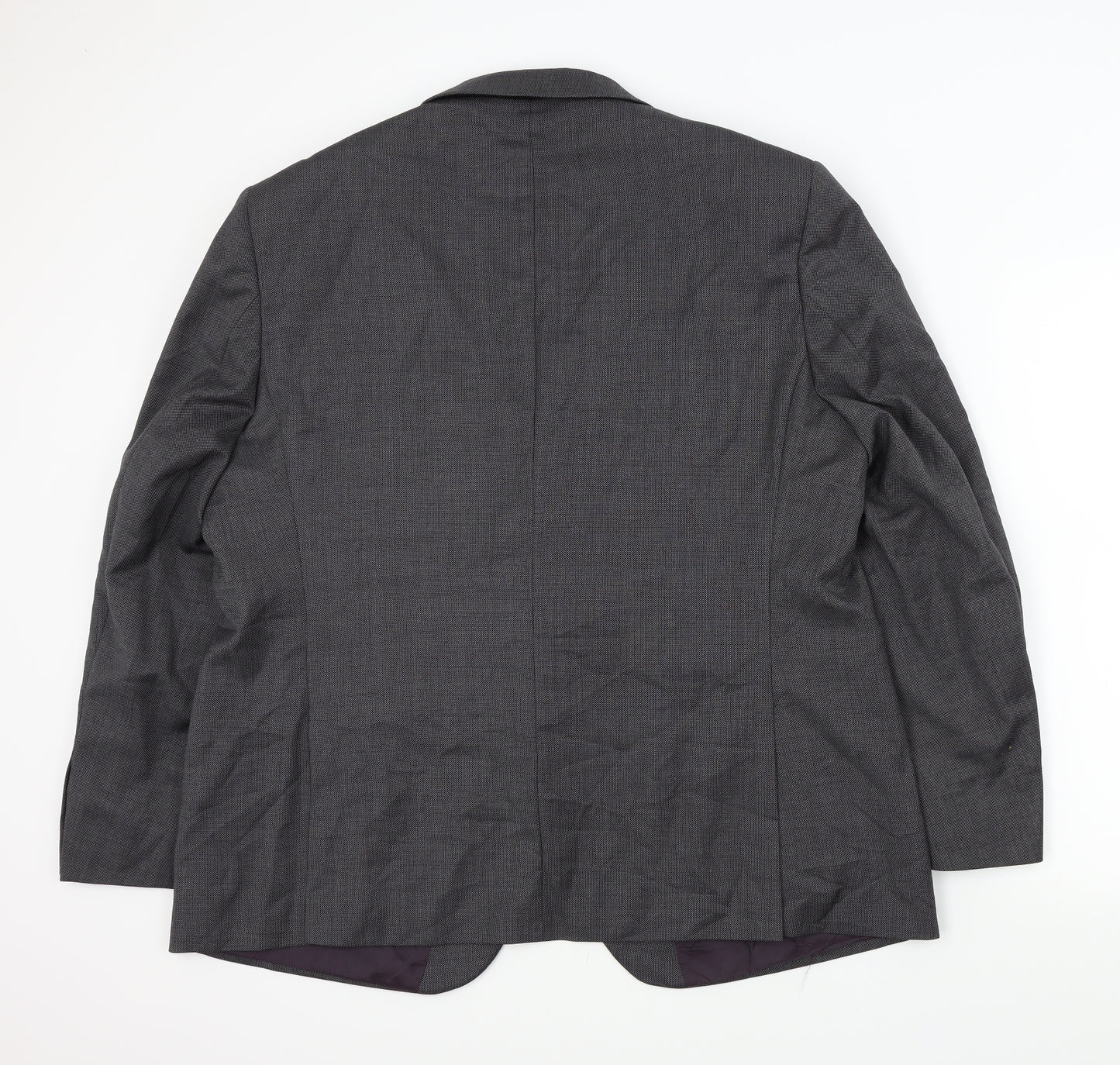 M&S Mens Grey   Jacket Suit Jacket Size XL