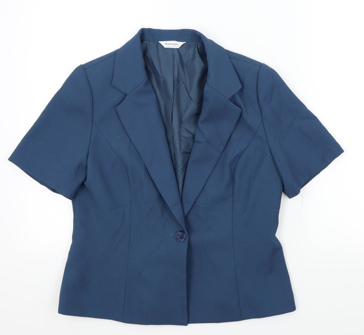 Nightingales Womens Black Jacket Size 10