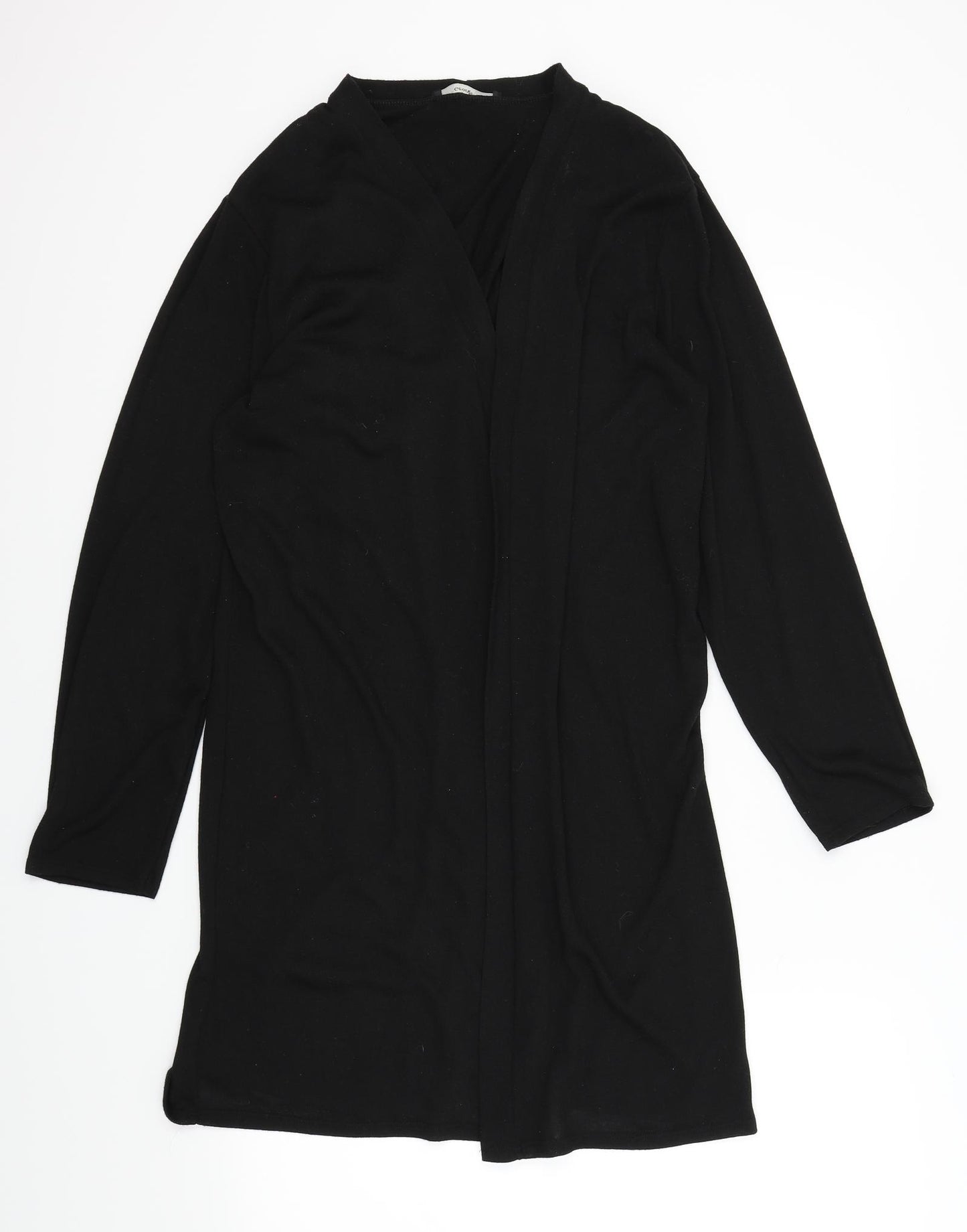 George Womens Black   Cardigan Jumper Size 20  - split back