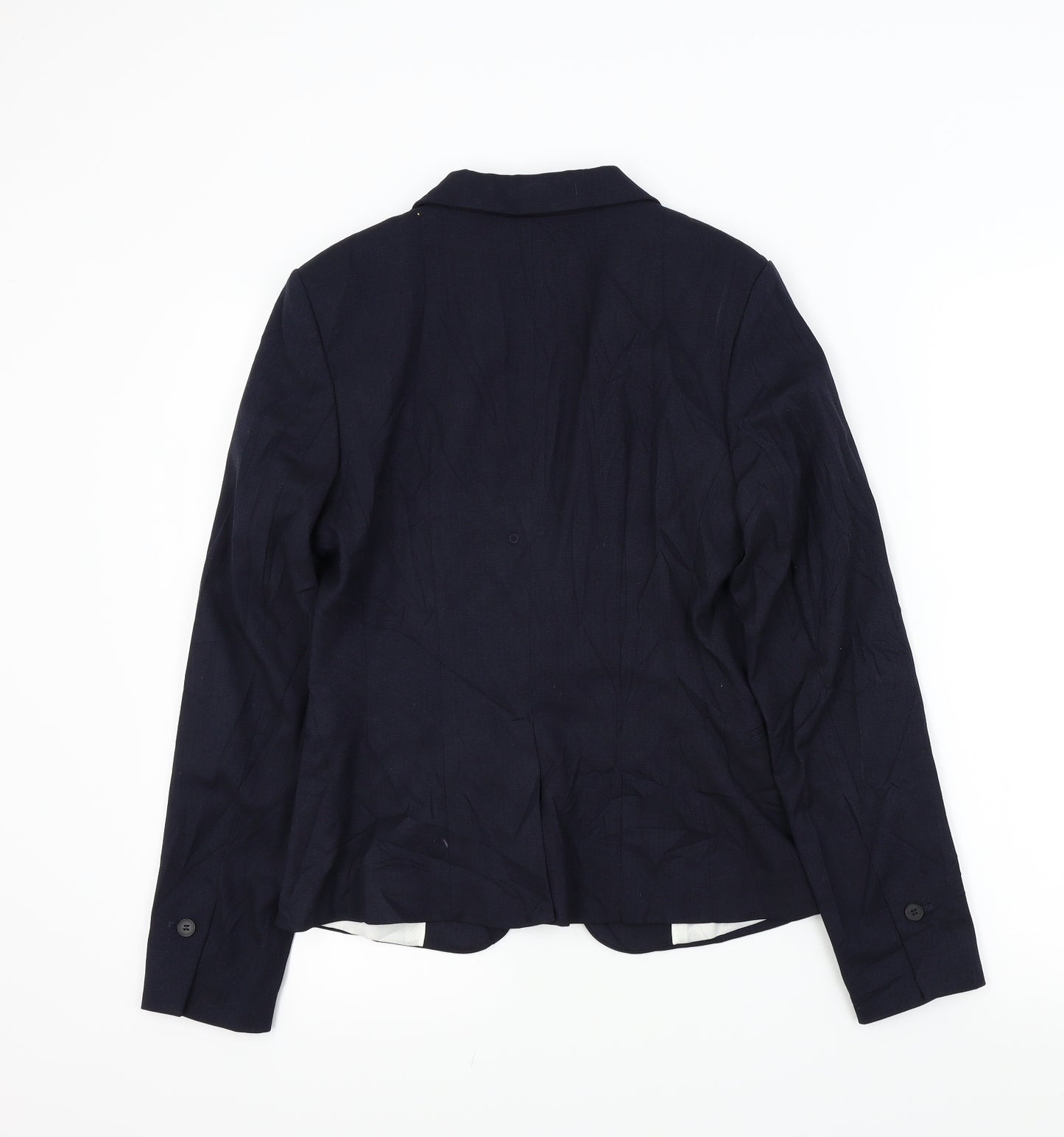 H&M Womens Blue   Gilet Jacket Size 8