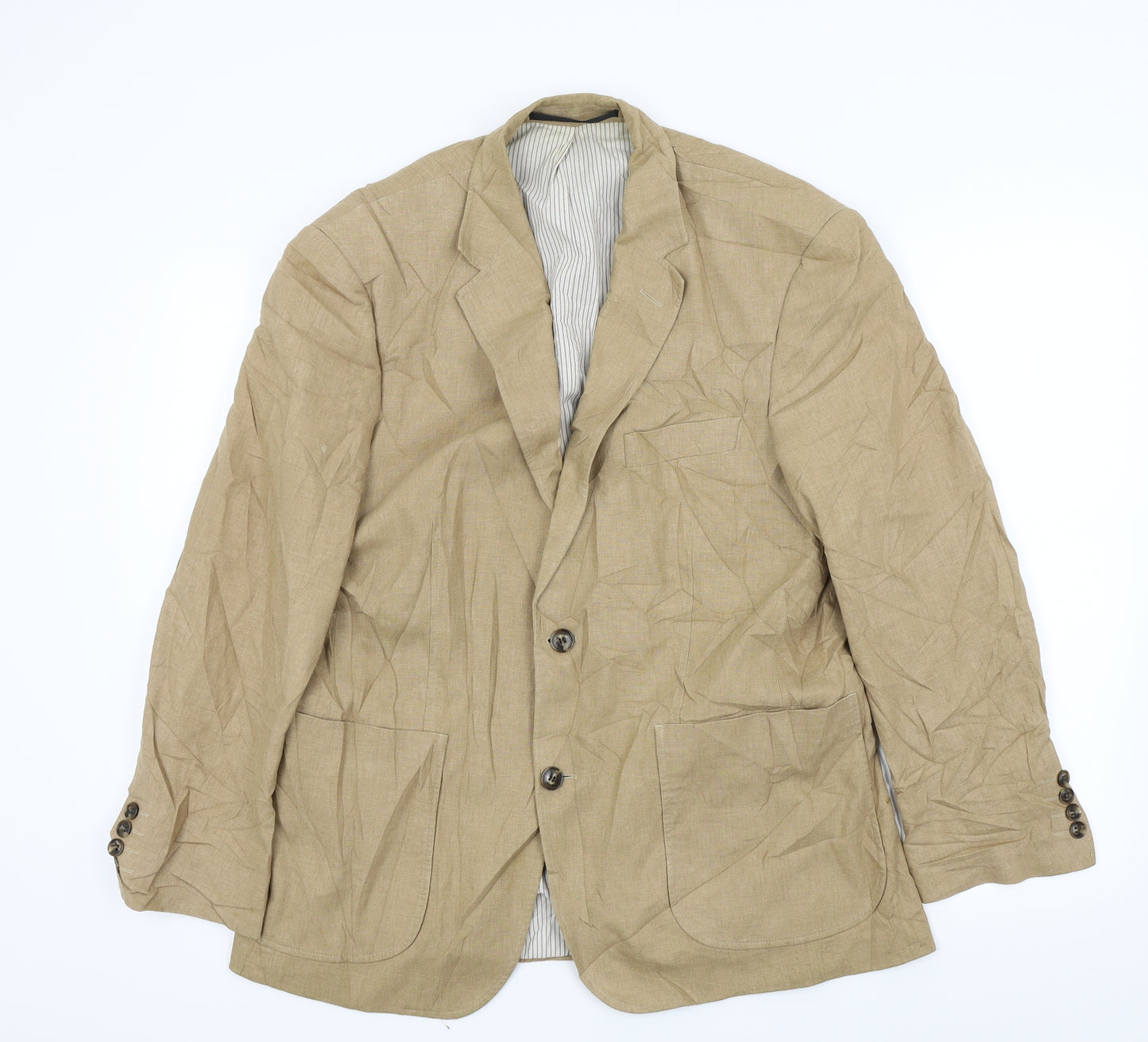 M&S Mens Beige   Jacket  Size L