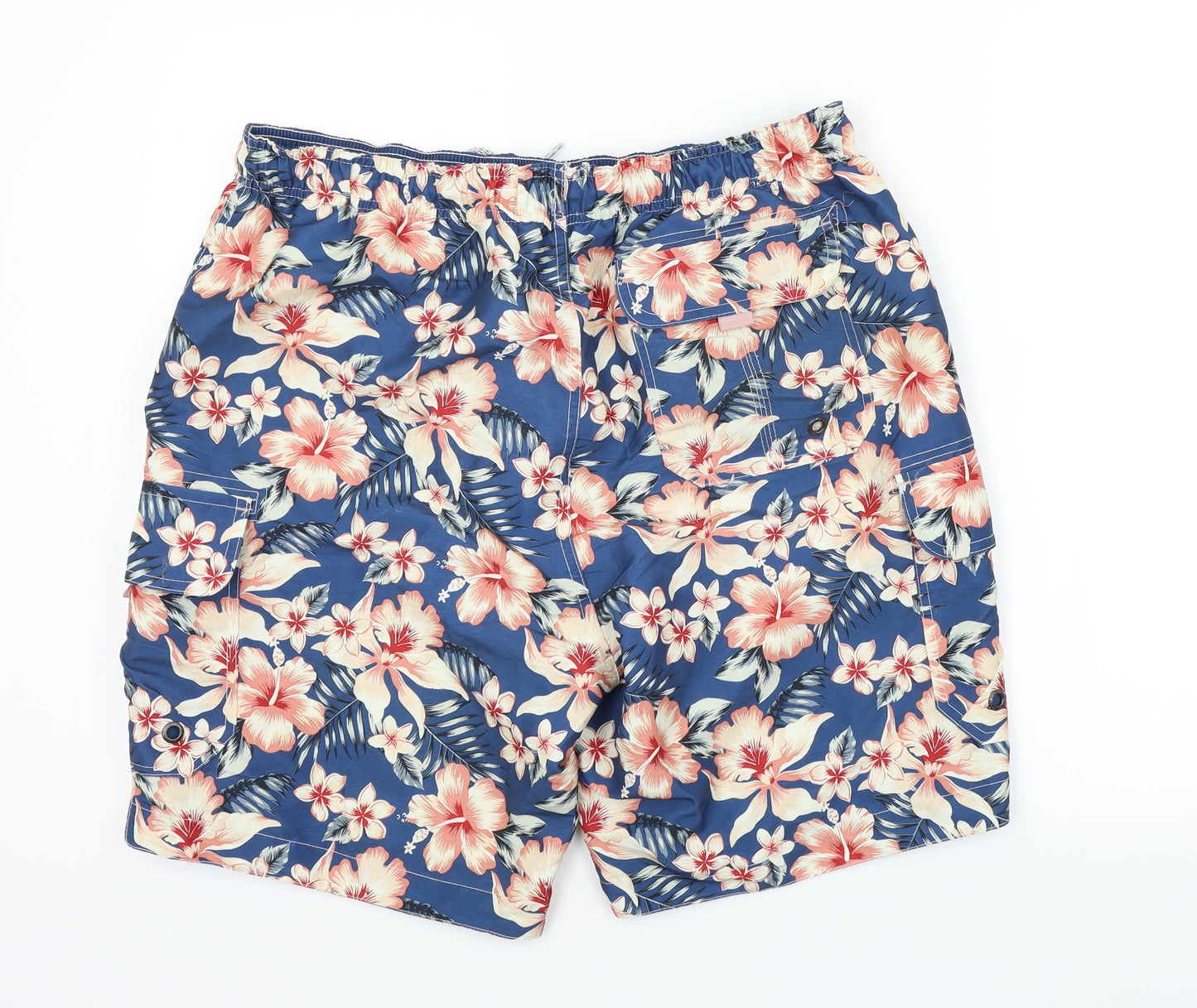 mantaray Mens Multicoloured Floral  Bermuda Shorts Size L