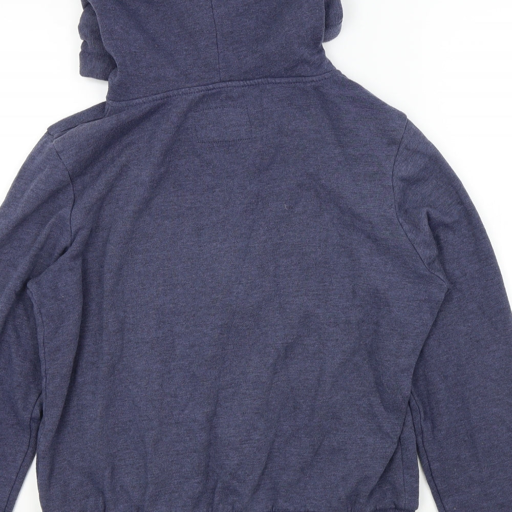 Primark Womens Blue   Full Zip Hoodie Size 14