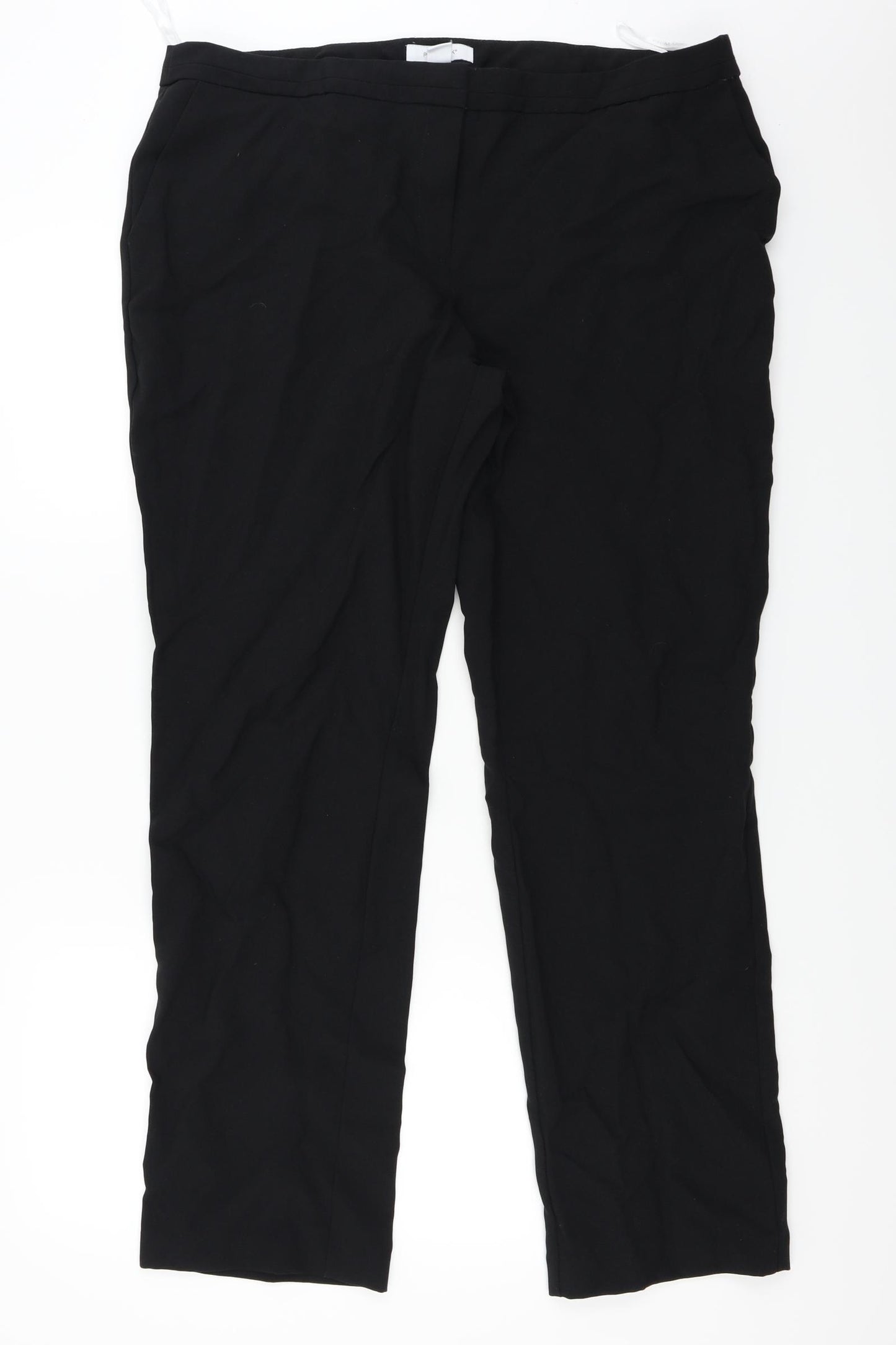 Primark  Womens Black   Trousers  Size 18 L29 in