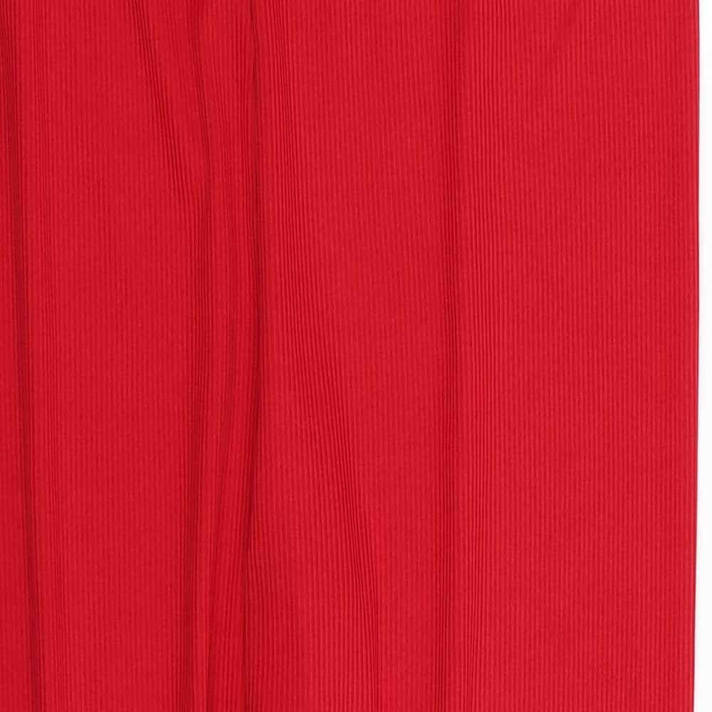Preworn Womens Red   Capri Trousers Size 32 in L20 in