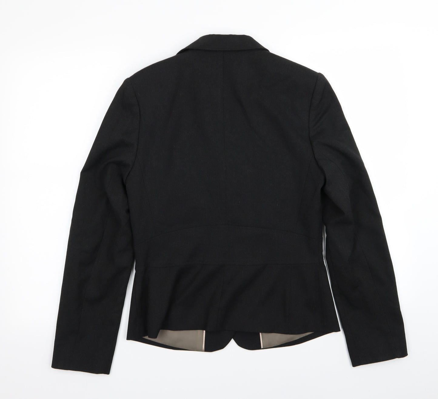AMARANTO Womens Black   Jacket Blazer Size 10