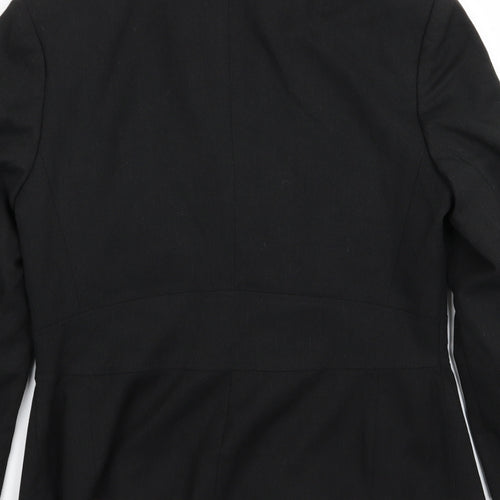 AMARANTO Womens Black   Jacket Blazer Size 10