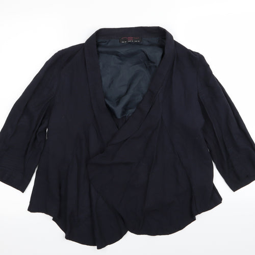 New Look Womens Blue   Jacket Blazer Size 12