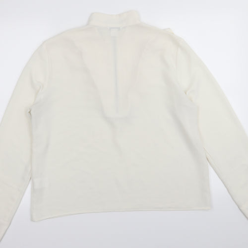 Monki Womens White   Basic Blouse Size M