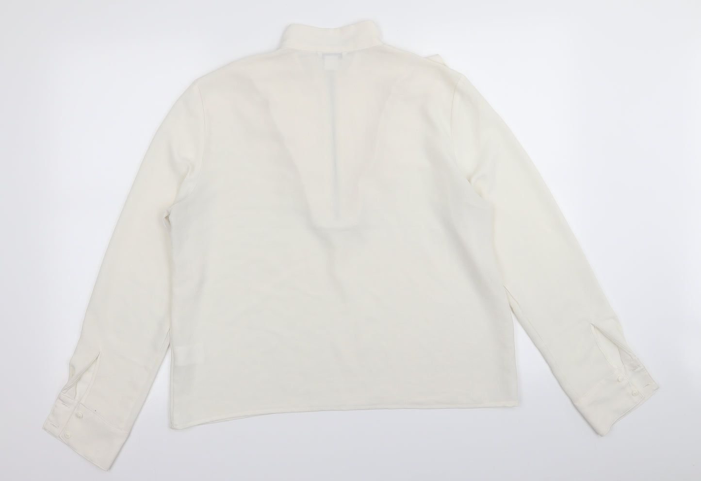 Monki Womens White   Basic Blouse Size M