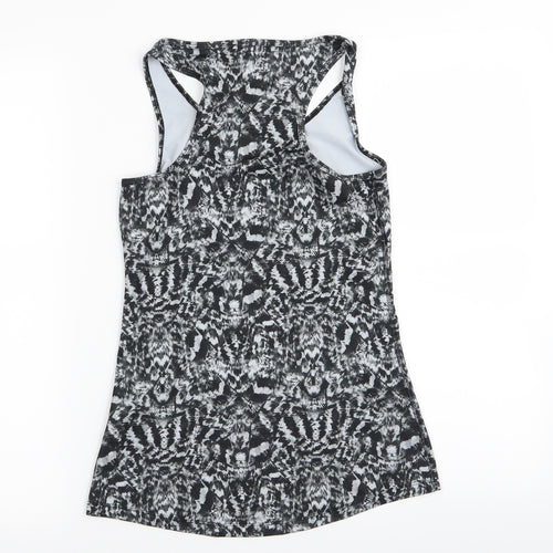 F&F Womens Multicoloured Geometric  Basic Tank Size 8